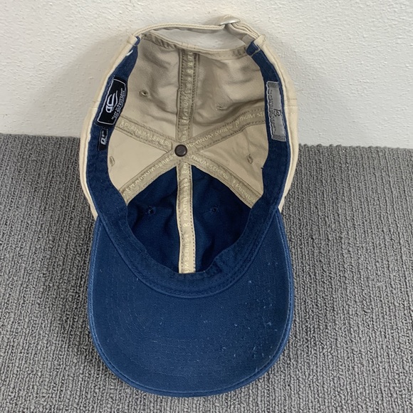 Platinum Series by Outdoor Cap Baseball Hat Unisex OSFA Two Tone Navy Tan - Picture 10 of 15